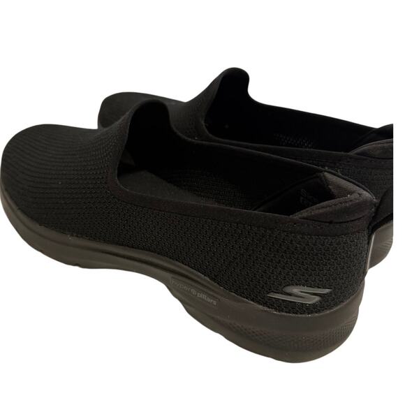 Skechers Go Walk Women’s Black Size 9 Slip On - Relaxed Fit Lightweight - Picture 6 of 8